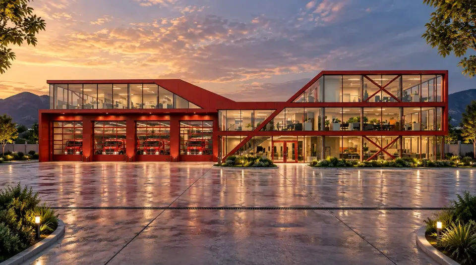 Firefighting Institute – CDA, Islamabad — original portfolio image