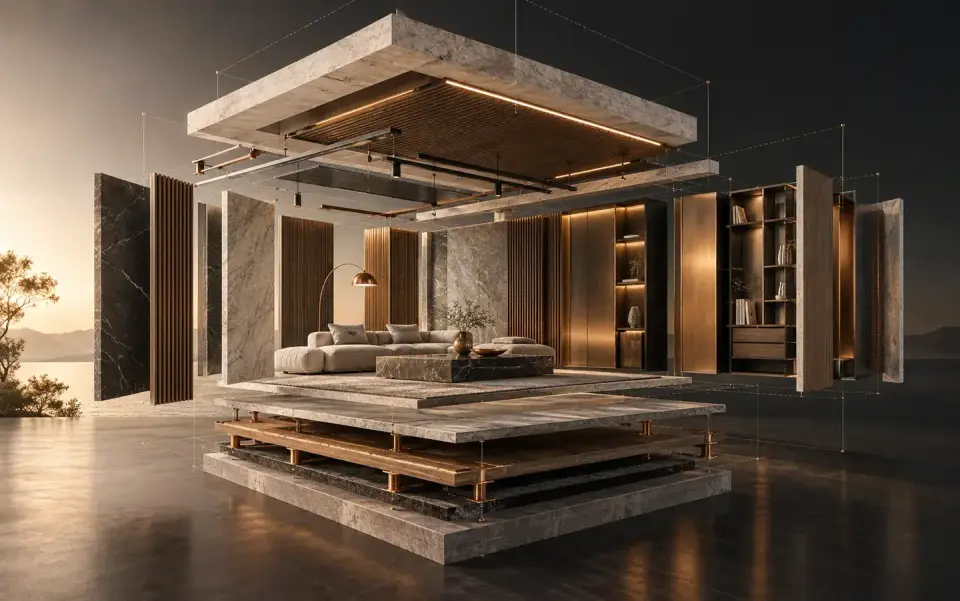 interiors — AI-generated advanced technology concept illustration