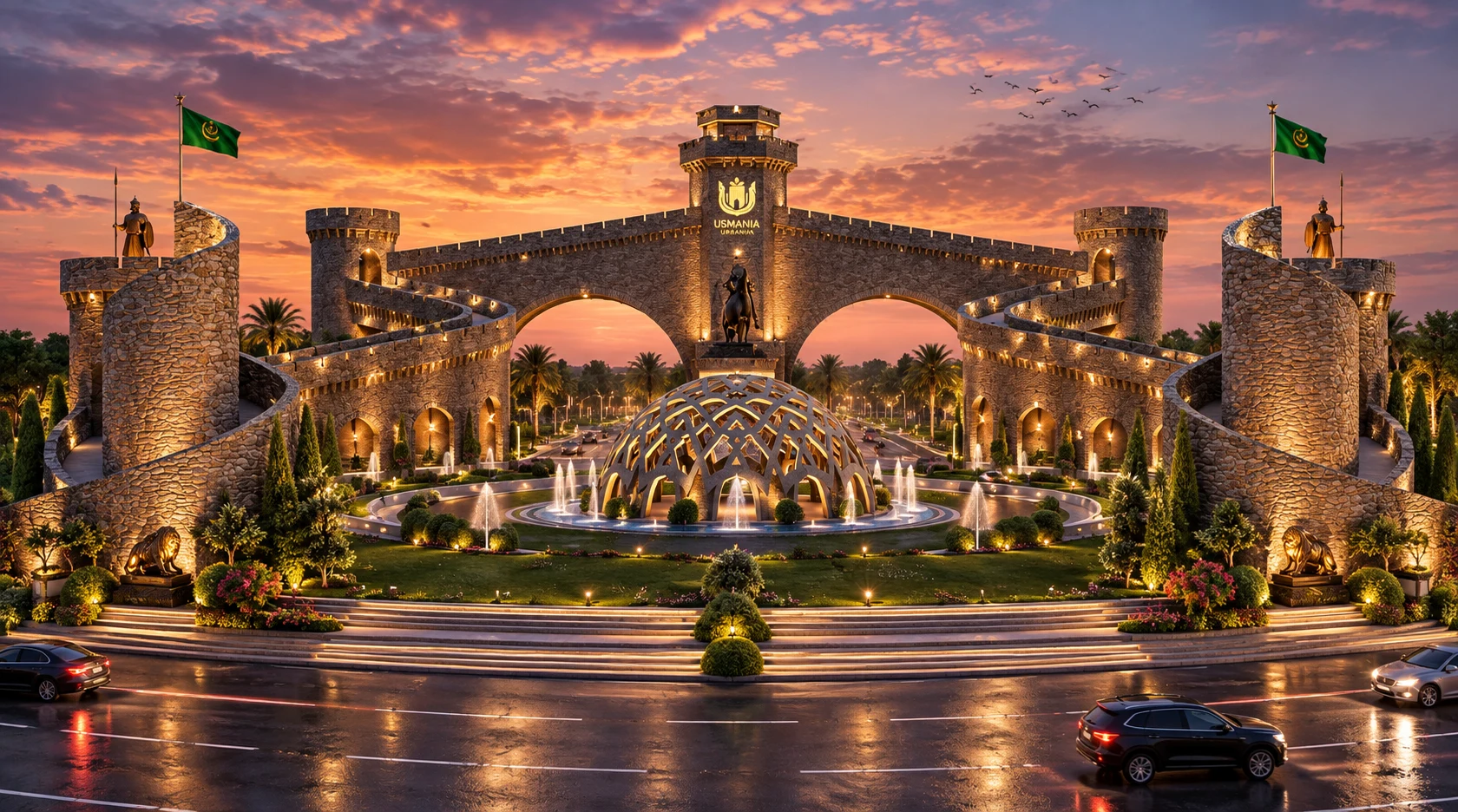 Ottoman Entrance Complex – BTK, Karachi — portfolio image